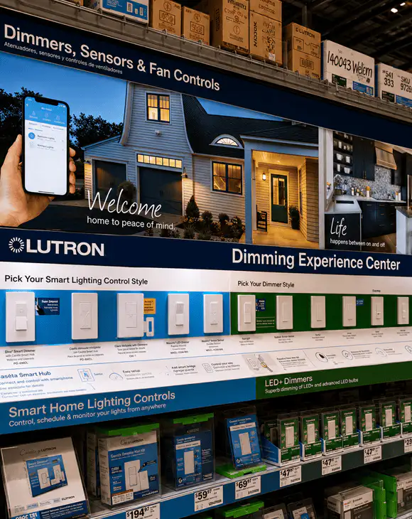 An interactive aisle that drove Smart Home self-selection